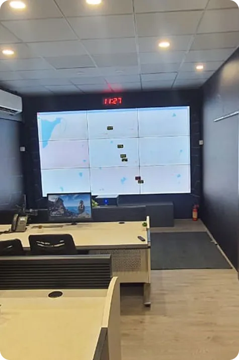 Ador ATMS control room with corridor incident detection on the video wall